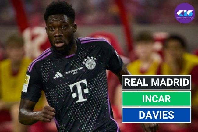 Real Madrid Pantau Alphonso Davies dari Bayern